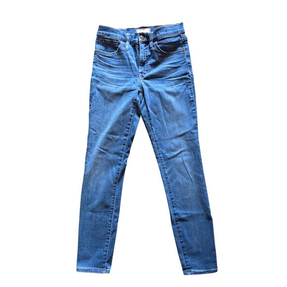 Madewell Denim - Madewell 9" Skinny Leg Jeans 27 Womens Mid Rise Medium Wash Bottoms